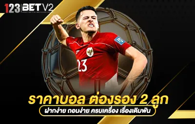 ราคาบอลต่องรอง 2 ลูก