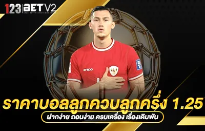 ราคาบอลลูกควบลูกครึ่ง 1.25